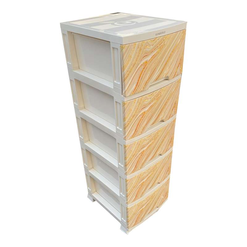 فایل کشویی رزگلد مدل اوپال 5 طبقه L3587 فایل کشویی رزگلد مدل اوپال 5 طبقه L3587