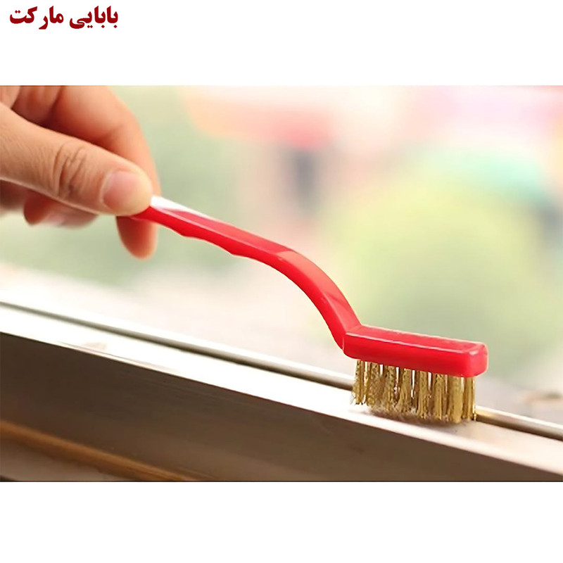 برس شستشو مدل مسواکی رنگی مجموعه 6 عددی برس شستشو مدل مسواکی رنگی مجموعه 6 عددی