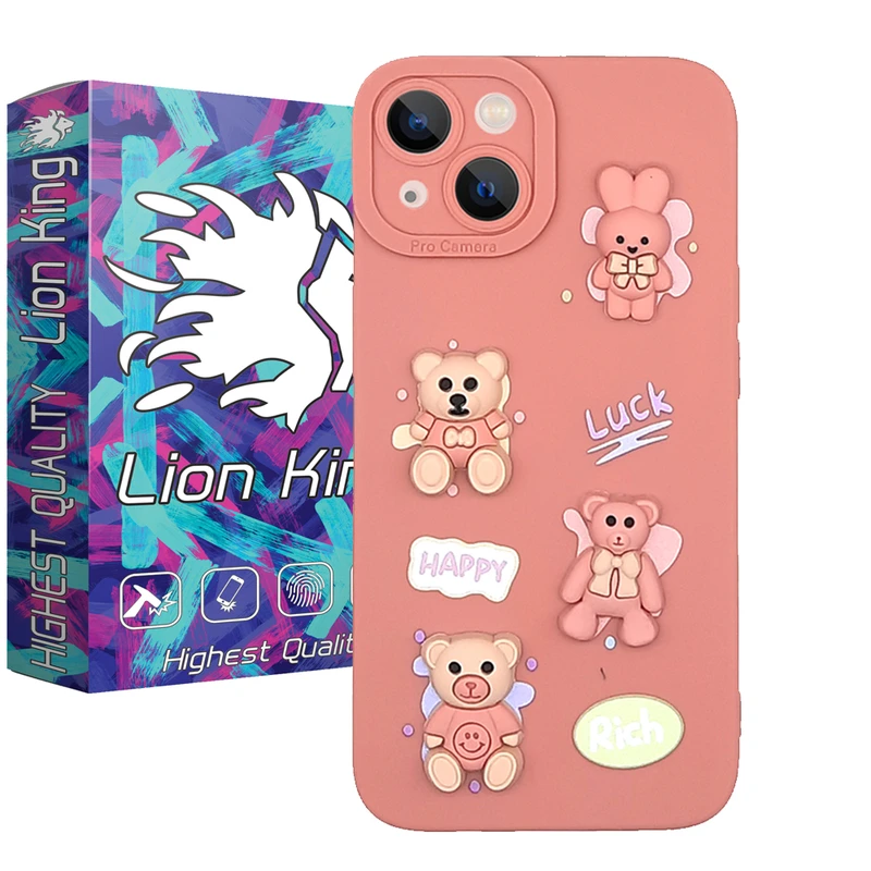  کاور لاین کینگ مدل happyluke مناسب برای گوشی موبایل اپل IPhone 14