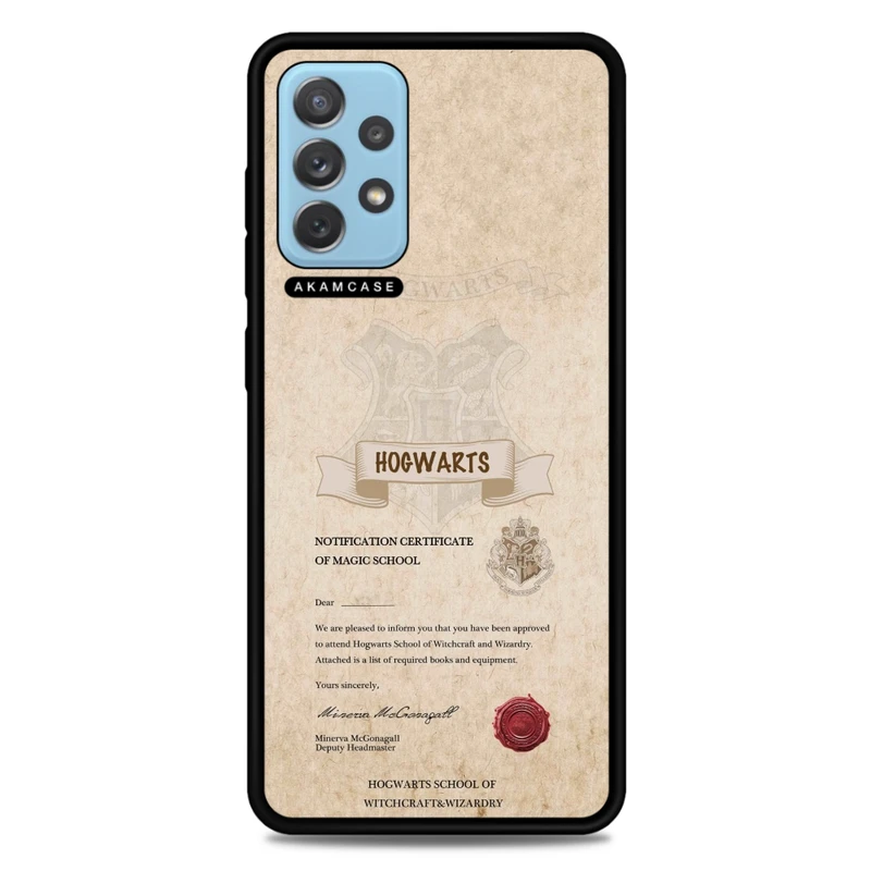 کاور آکام مدل AMC-WSGA72-HARRY POTTER-56 مناسب برای گوشی موبایل سامسونگ Galaxy A72