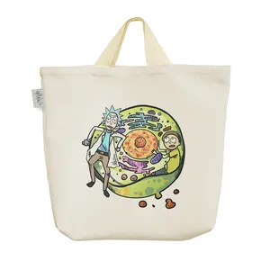 ساک خرید خندالو مدل ریک و مورتی Rick and Morty کد 5386