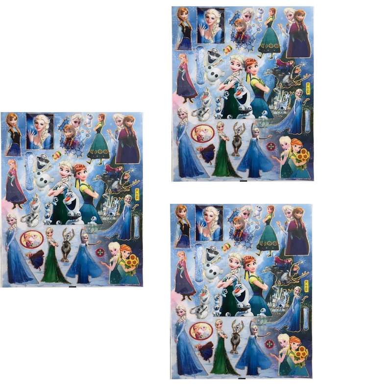 استیکر کودک مدل فروزن و السا کد BL_816A بسته 3 عددی