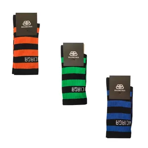 جوراب ورزشی مردانه مدل راه راه بسته 3 عددی