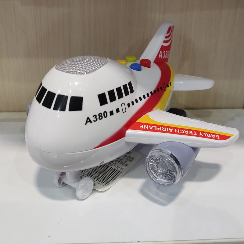 هواپیما بازی مدل ایر باس A380 موزیکال کد NO.233