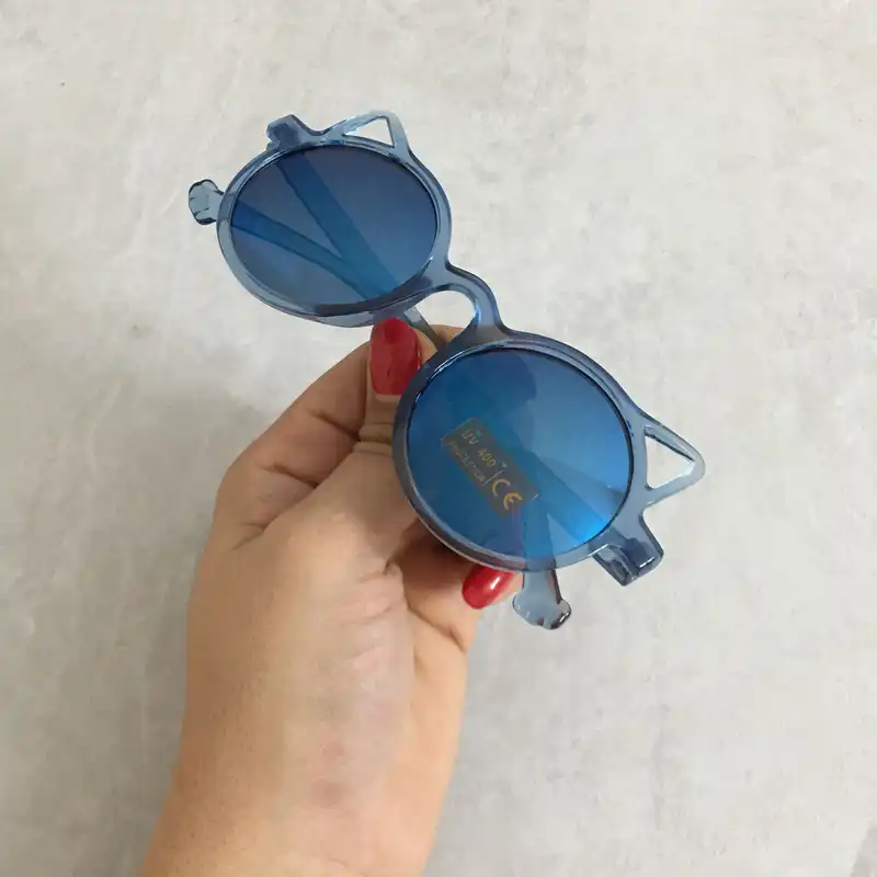عینک آفتابی بچگانه مدل گربه ای فانتزی کد  CAT  SO 11