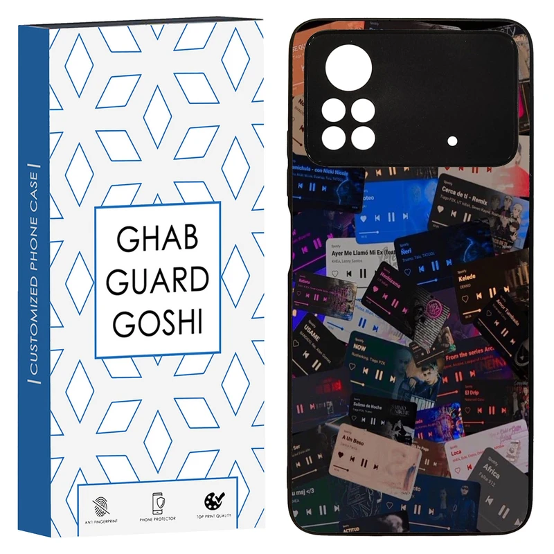 کاور قاب گارد گوشی طرح موزیک کد TPU-264 مناسب برای گوشی موبایل شیائومی POCO M4 PRO 4G