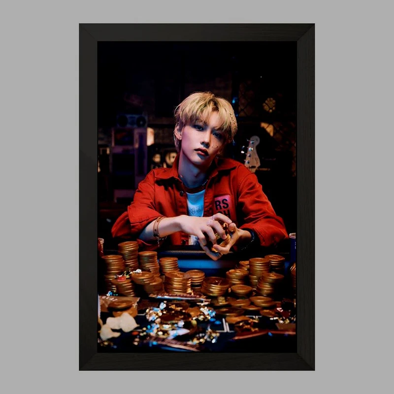 تابلو خندالو مدل فلیکس گروه استری کیدز Stray Kids  کد 11865