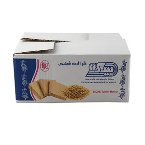 حلوا ارده شکری بیدک مقدار 250 گرم _ بسته 18عددی