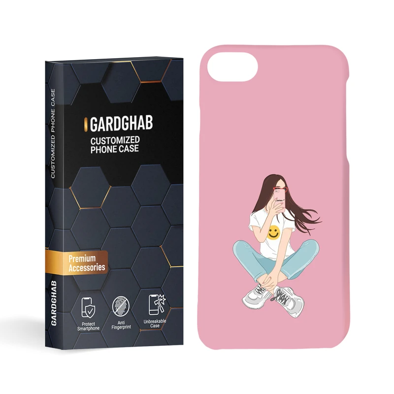 کاور گارد قاب مدل دخترانه مناسب برای گوشی موبایل اپل iPhone 7/8/Se 2020/Se 2022