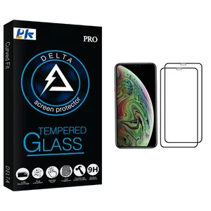 PK Delta Glass Screen Protector For Apple iPhone XS Pack Of 2