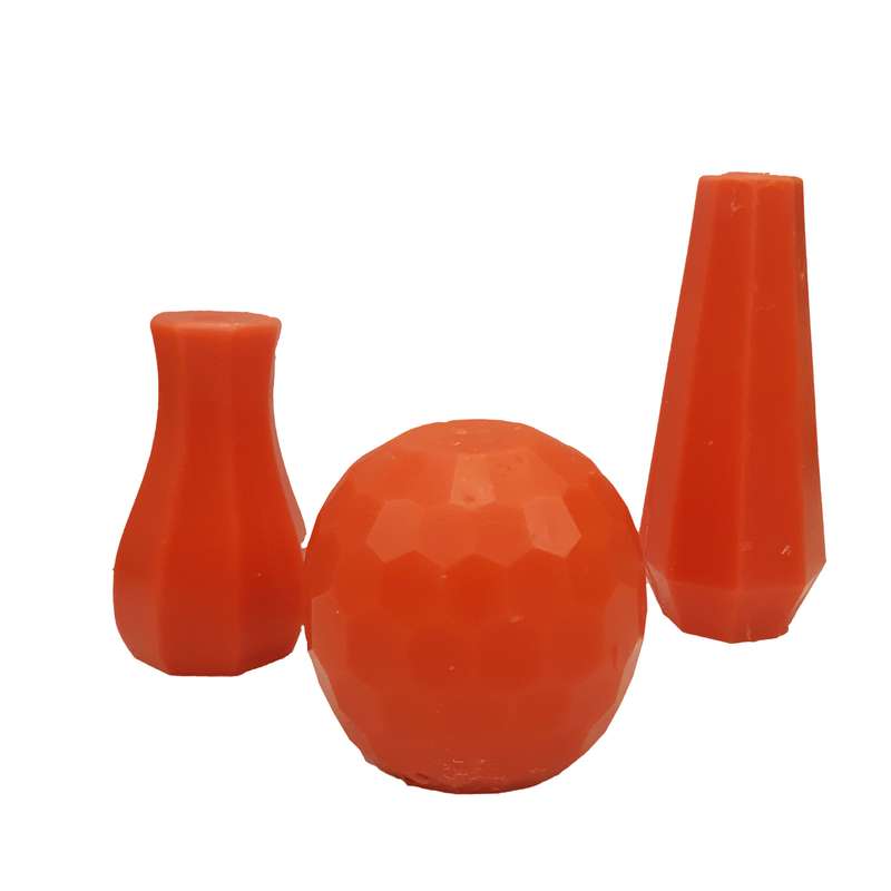 شمع دست ساز مدل box-17 مجموعه سه عددی