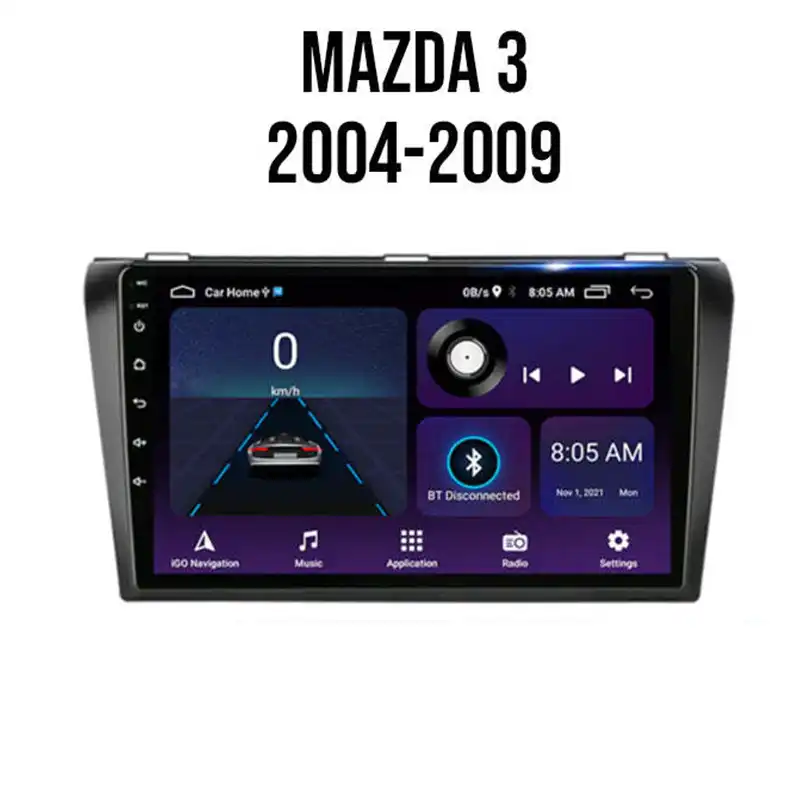 پخش کننده تصویری خودرو مدل Burmester مناسب برای مزدا 3