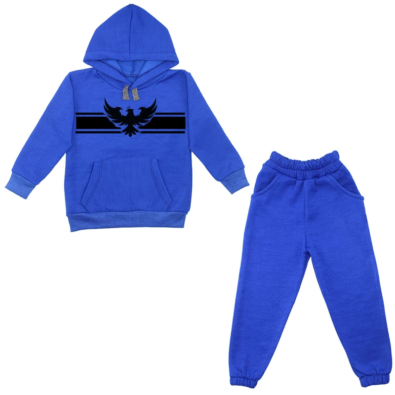 ست هودی و شلوار پسرانه مدل شاهین A36