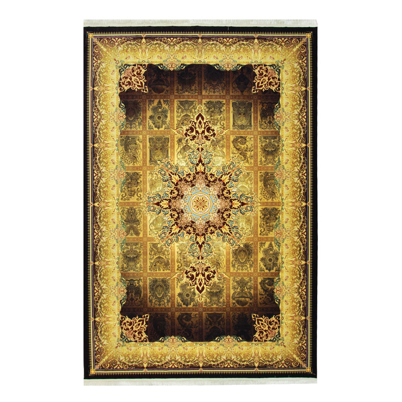 فرش ماشینی آذردکور طرح دیبا کلکسیون C کد 8535