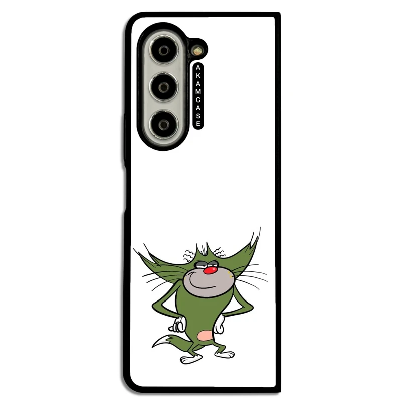 کاور آکام مدل AMC-WSGZFOLD5-OGGY-19 مناسب برای گوشی موبایل سامسونگ Galaxy Z Fold 5