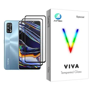 Junbo Viva Glass MIX002 Screen Protector For Realme 7 Pro Pack Of 2