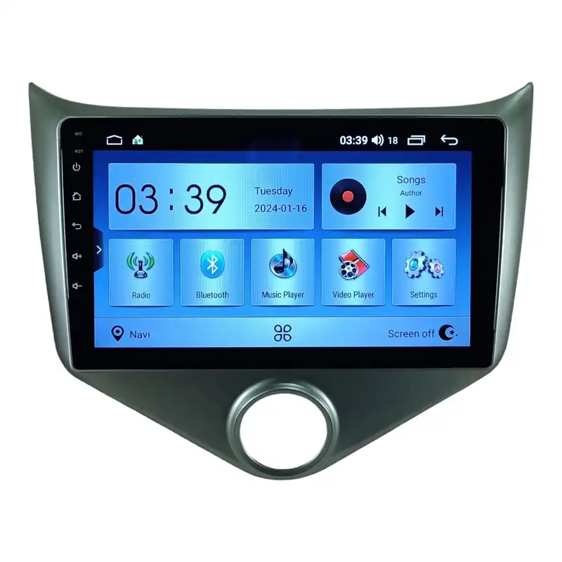 پخش کننده تصویری خودرو مدل اندروید golden24 مناسب برای ام وی ام 315 نیو