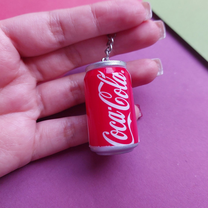 جاکلیدی طرح نوشابه قوطی کوکاکولا مدل Avk001