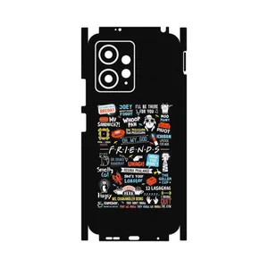 MAHOOT Friends 2-FullSkin Cover Sticker for Xiaomi Redmi Note 12 4G