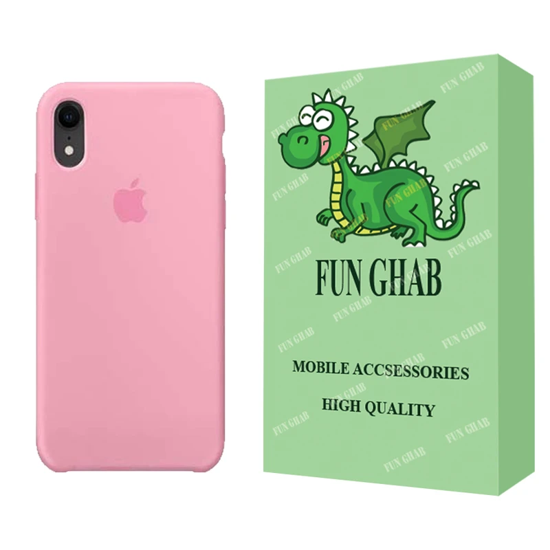 کاور فان قاب مدل سیلیکونی طرح SLB مناسب برای گوشی موبایل اپل iPhone XR