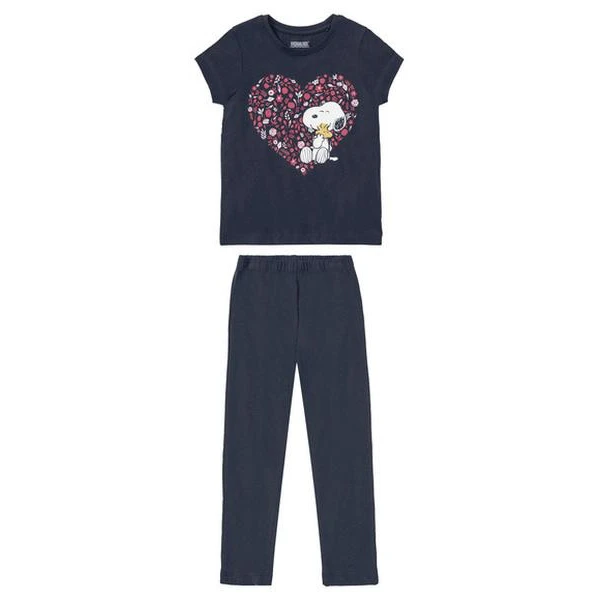 ست تی‌شرت آستین کوتاه و شلوار راحتی دخترانه پیناتس مدل 21030695