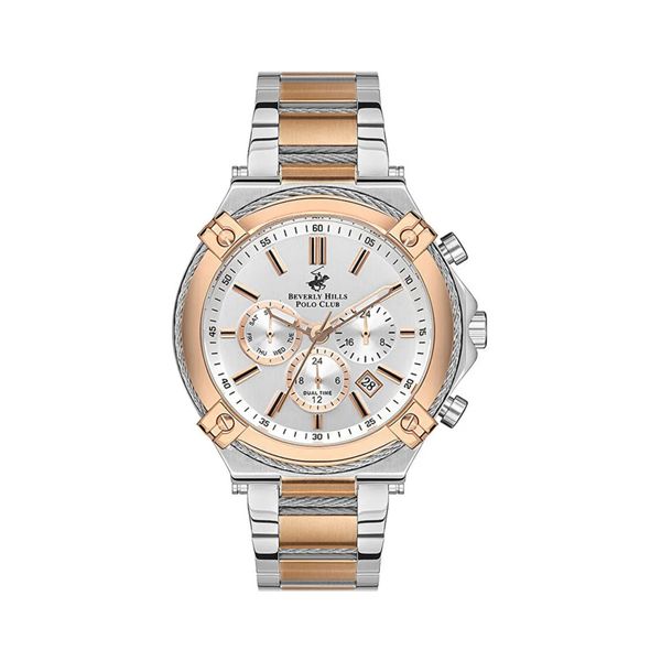 ساعت مچی عقربهای مردانه کوارتز بورلی هیلز پولو کلاب مدل BP3319X.530