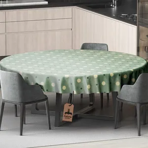 رومیزی رومیزی باز طرح گرد مدل خالدر مدرن کد 11044