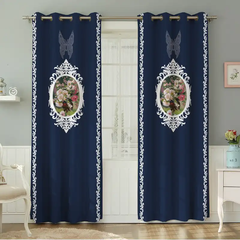 پرده نیروانا طرح مدرن  مدل مخمل کد 8492سایز 140×280 سانتی متر