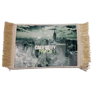 فرش ماشینی دیوارکوب مدل بازی کال آف دیوتی کد 34