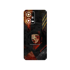 MAHOOT Porsche_Logo Cover Sticker for Xiaomi Redmi Note 12 5G
