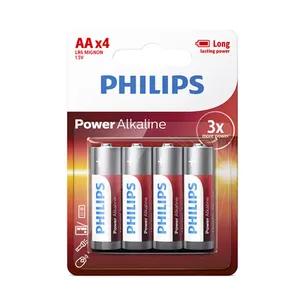  باتری قلمی فیلیپس مدل LR06P4B97 PHILIPS بسته 4 عددی