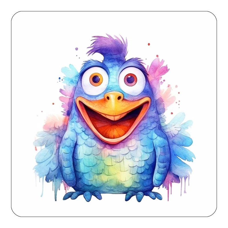 مگنت کاکتی طرح حیوانات رنگی مدل mp26271