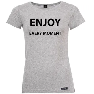 تی شرت آستین کوتاه زنانه 27 مدل Enjoy Every Moment کد MH974