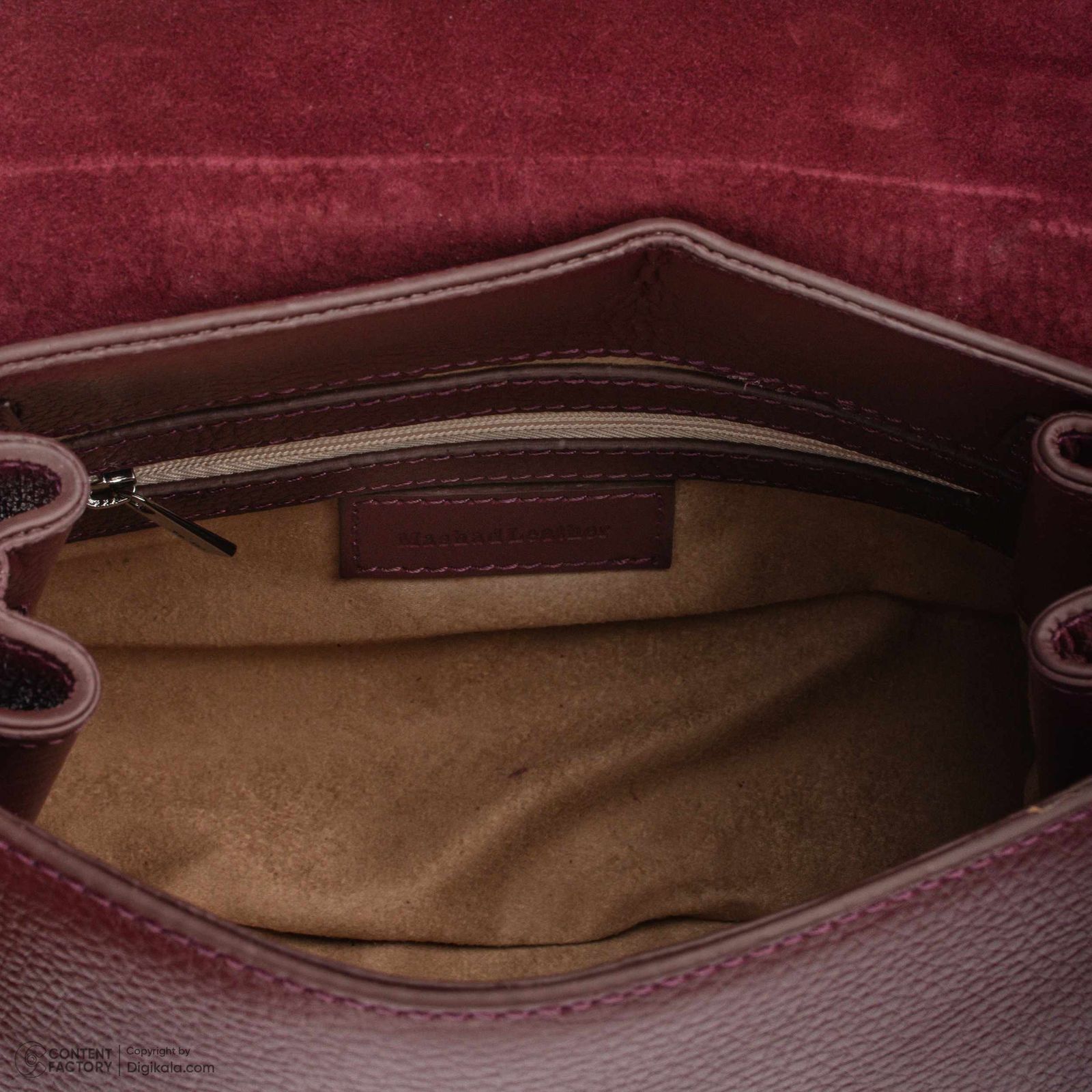 کیف دستی زنانه چرم مشهد مدل S5303-044-01 - - 9