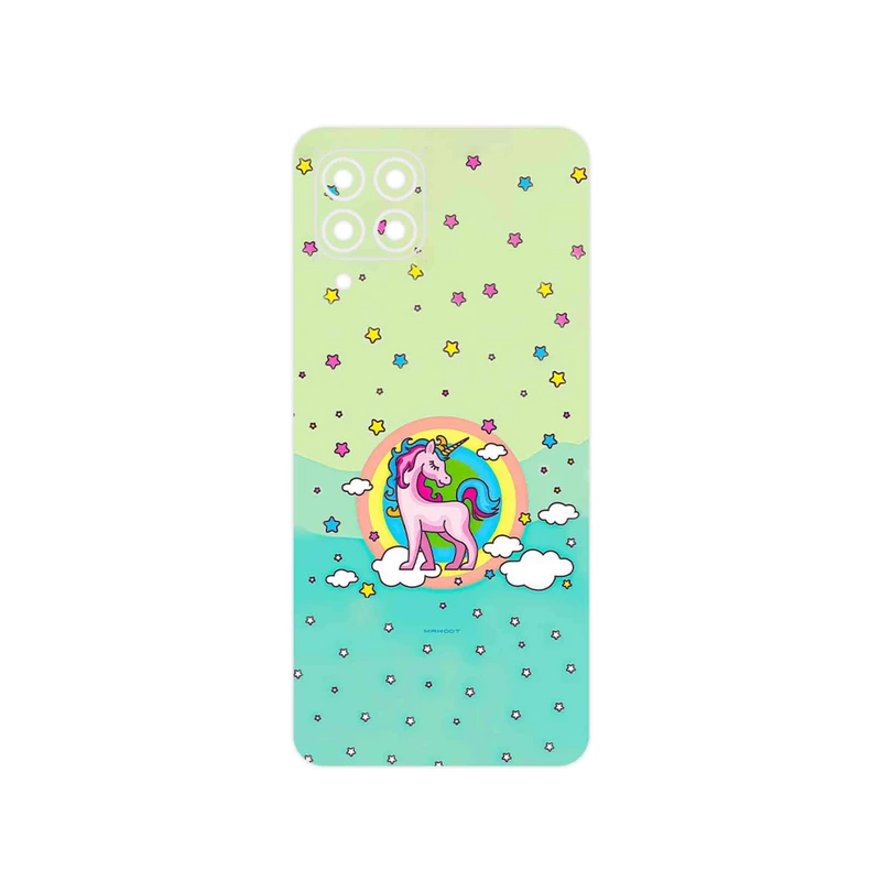 برچسب پوششی ماهوت مدل Rainbow unicorn adventure مناسب برای گوشی موبایل سامسونگ M53