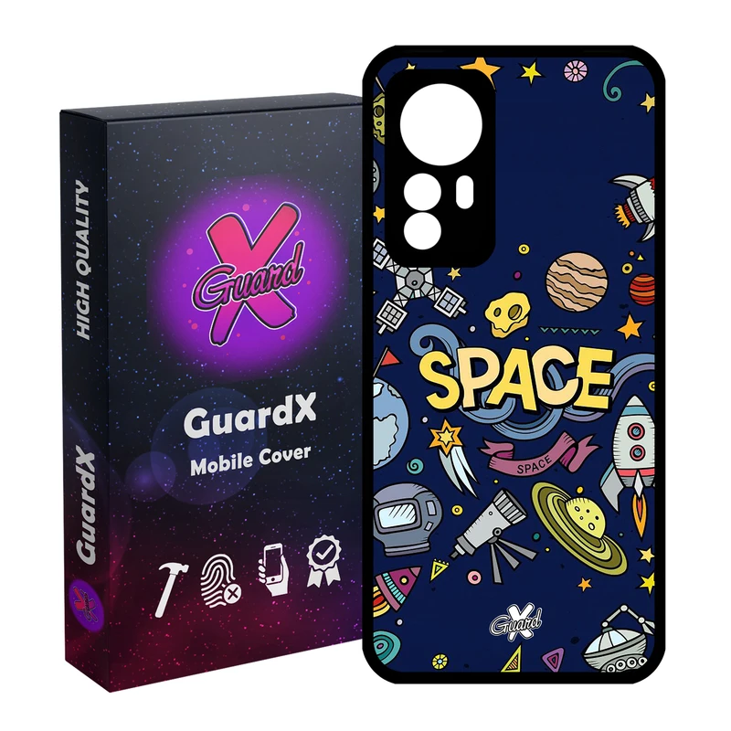 کاور گارد ایکس طرح Galaxy مدل Glass10009 مناسب برای گوشی موبایل شیائومی Mi 12/Mi 12X/Mi 12S