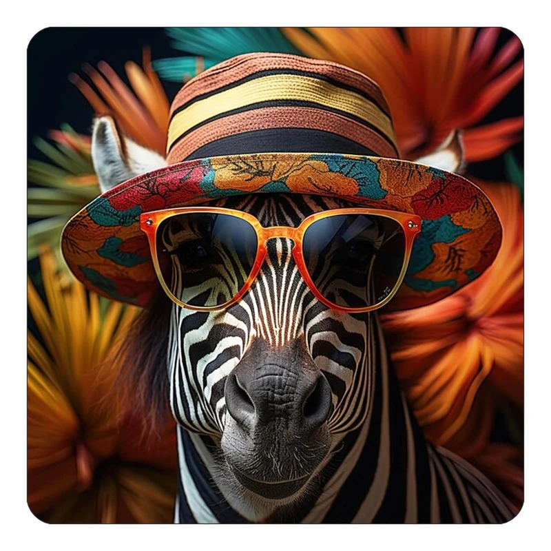 مگنت کاکتی طرح حیوانات رنگی مدل mp27129