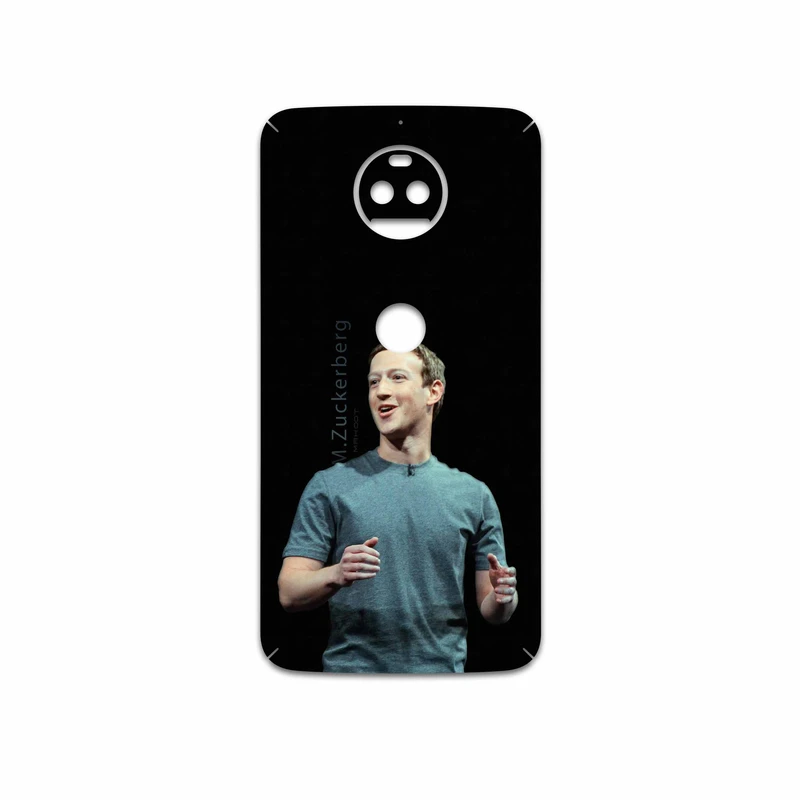 برچسب پوششی ماهوت مدل Mark Zuckerberg مناسب برای گوشی موبایل موتورولا Moto G5S Plus