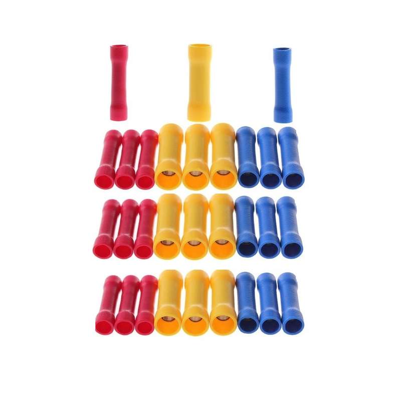 سرسیم ده ده الکتریک گروپ مدل دوراهی روکش دار کد BV1.25-2-5.5 بسته 30 عددی