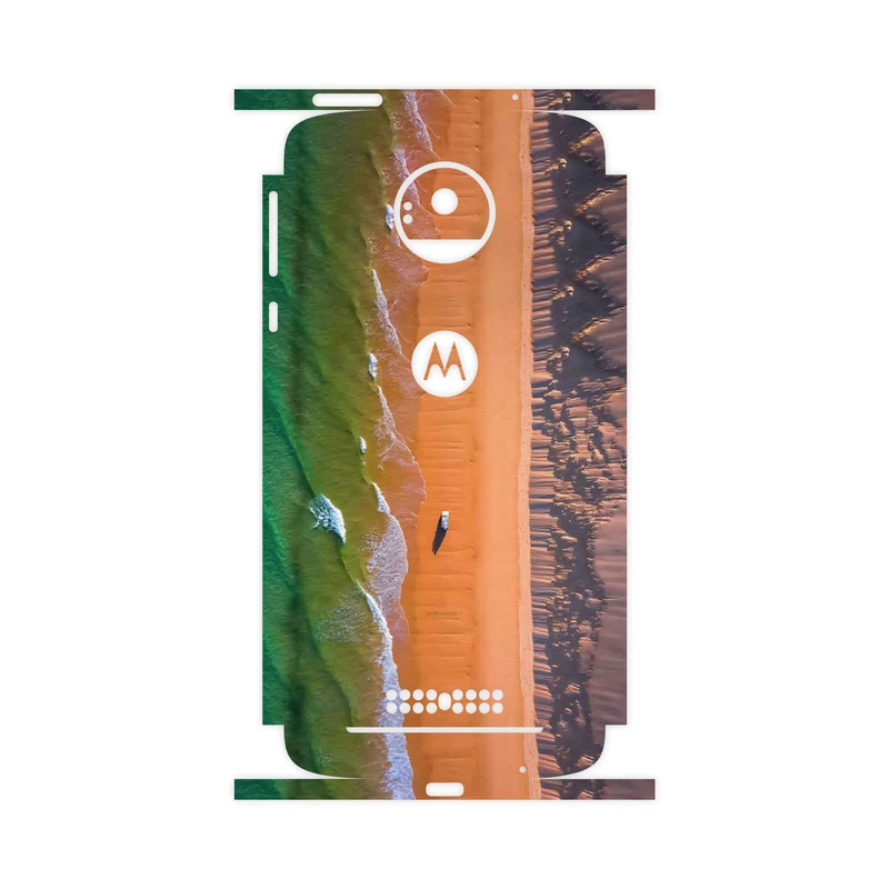 برچسب پوششی ماهوت مدل Beach and Green Sea-FullSkin مناسب برای گوشی موبایل موتورولا Moto Z