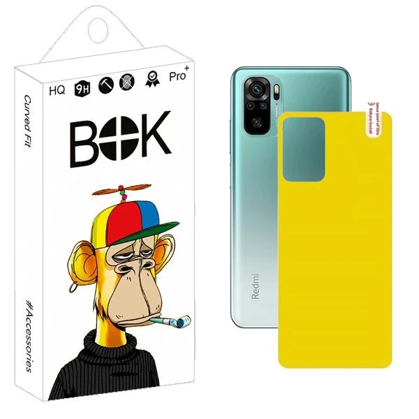 محافظ پشت گوشی بوک مدل Transparent TPU مناسب برای گوشی موبایل شیائومی Redmi Note 10S