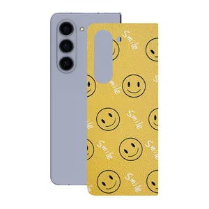 Remax cover sticker Leth model smile design suitable for Samsung Galaxy Z Fold5 mobile phone