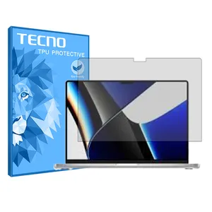 محافظ صفحه نمایش شفاف تکنو مدل Resistant مناسب برای لپ تاپ اپل macbook pro 16 a2485m1