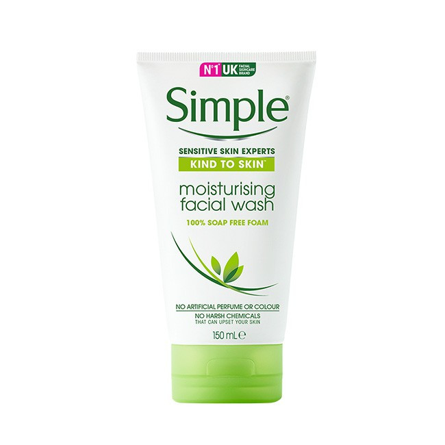 ژل شستشو صورت سیمپل مدل moisturising حجم 150 میلی لیتر ژل شستشو صورت سیمپل مدل moisturising حجم 150 میلی لیتر