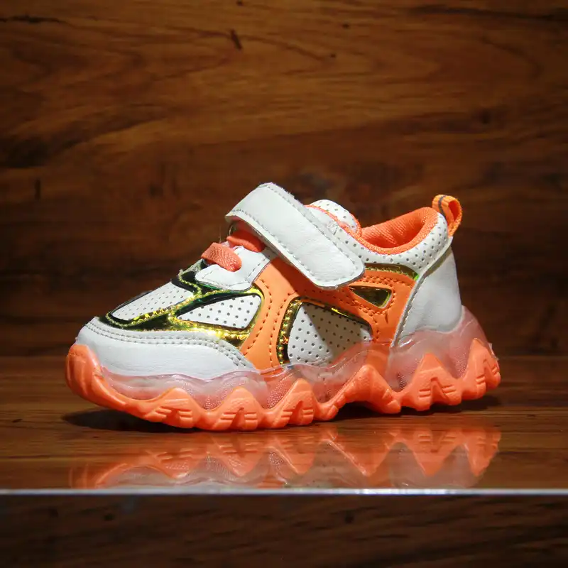 کفش پیاده روی بچگانه مدل هولوگرامی کد Ba 135