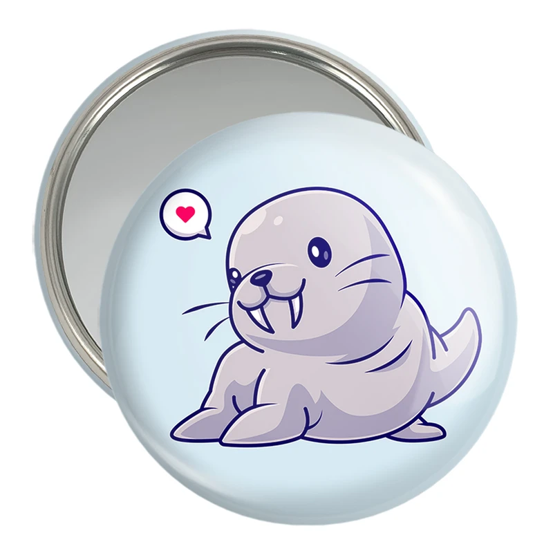 آینه جیبی خندالو مدل حیوانات بامزه فک کد 29678