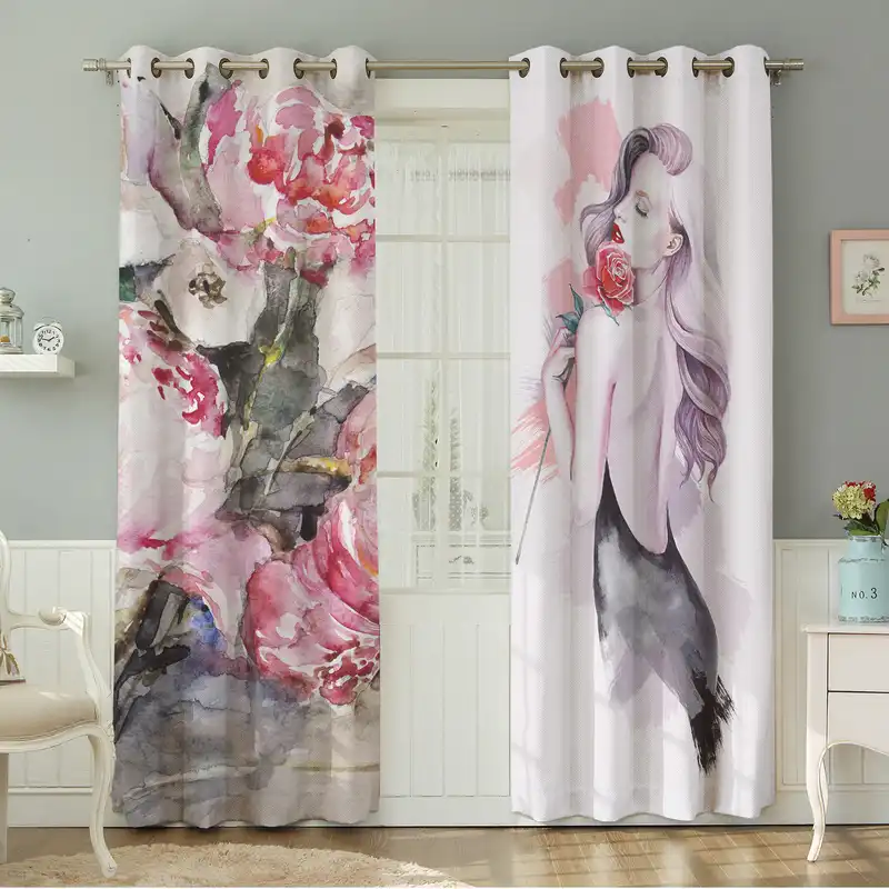 پرده نیروانا طرح مدرن مدل مخمل کد 4672سایز 140×280 سانتی متر