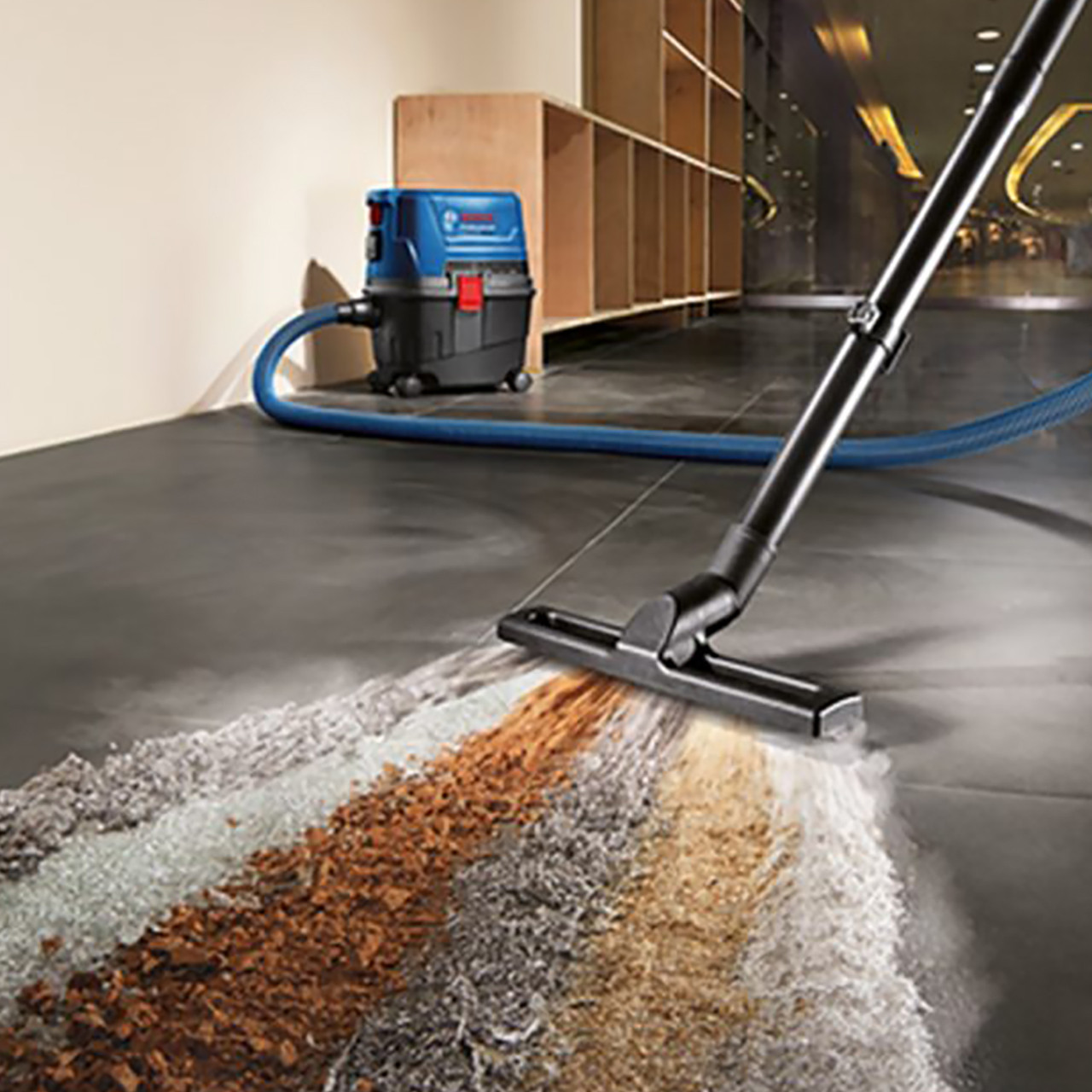 دستگاه دمنده و مکنده تر و خشک بوش مدل GAS 12-25 PL Professional