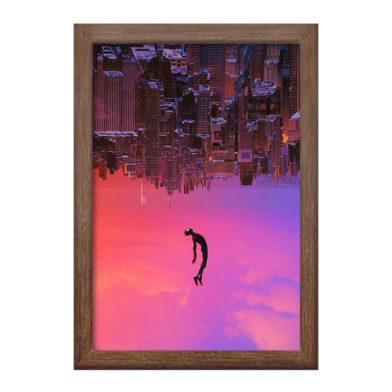 تابلو خندالو طرح مرد عنکبوتی (Spider Man) کد F1278