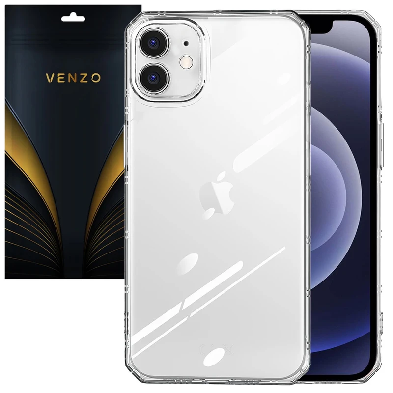 کاور ونزو مدل Crystal مناسب برای گوشی موبایل اپل iPhone 12